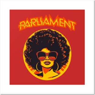 Retro Parliament Funkadelic Retro Afro Rock Music Satire Posters and Art